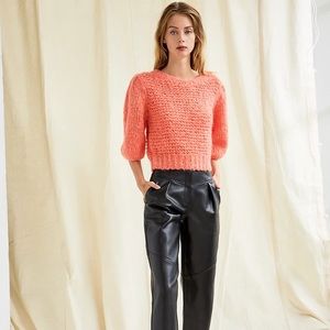 Aritzia Le Fou Coral Sweater in a Size Small